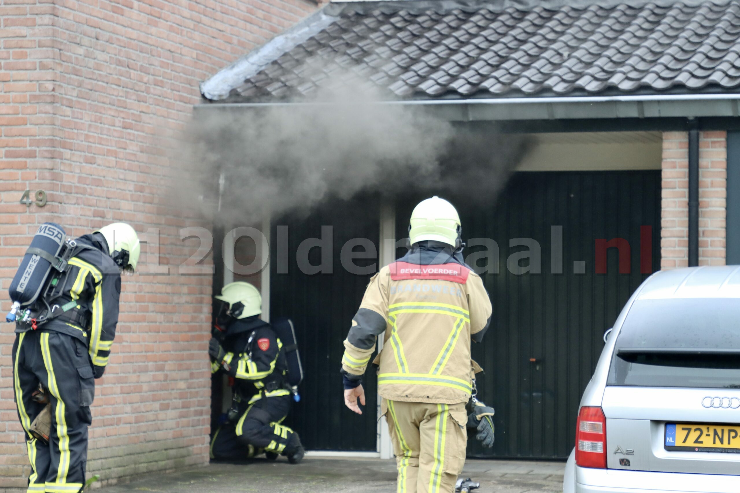 Forse woningbrand in Oldenzaal
