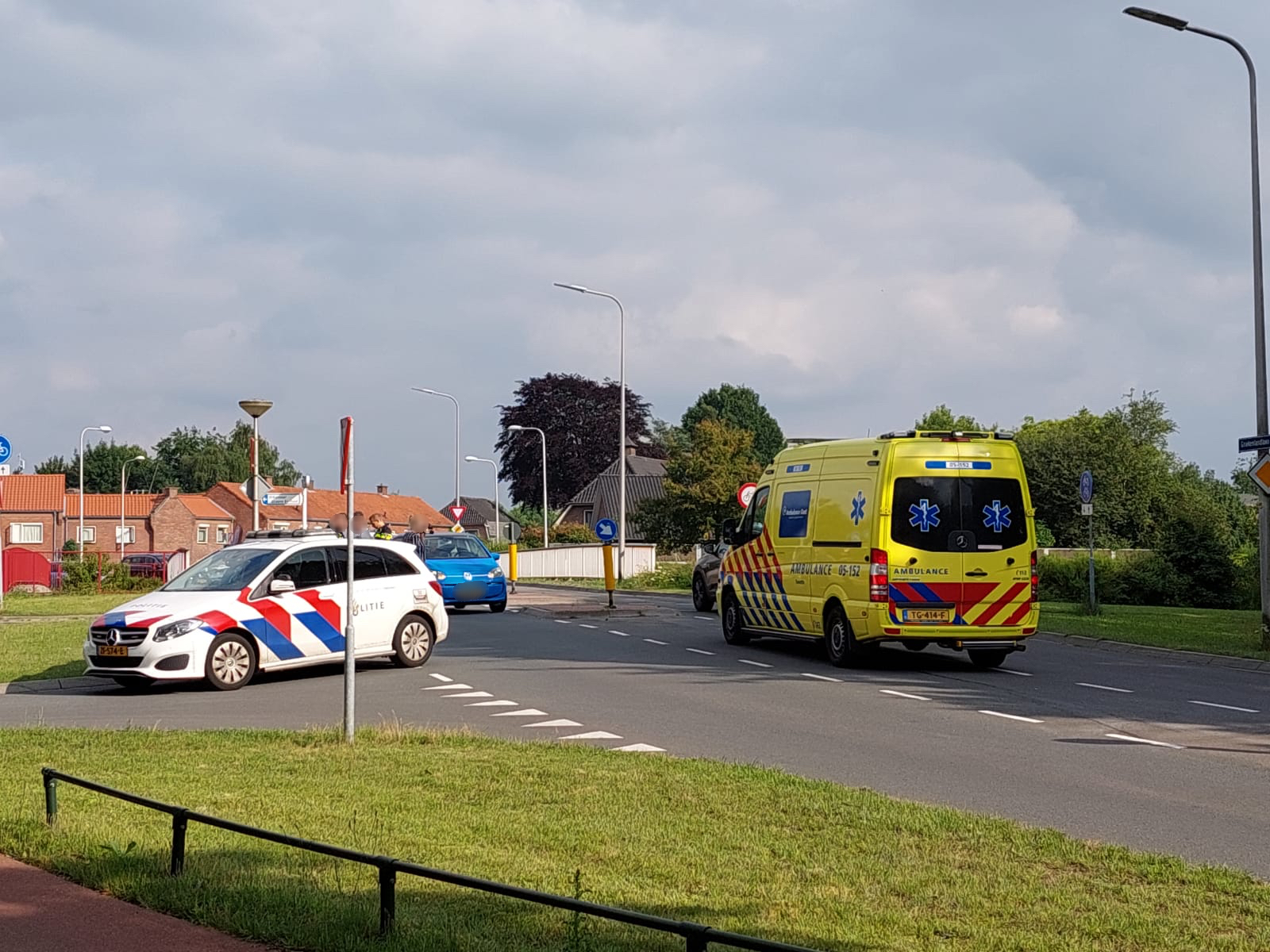 Scooterrijder gewond bij ongeval met auto