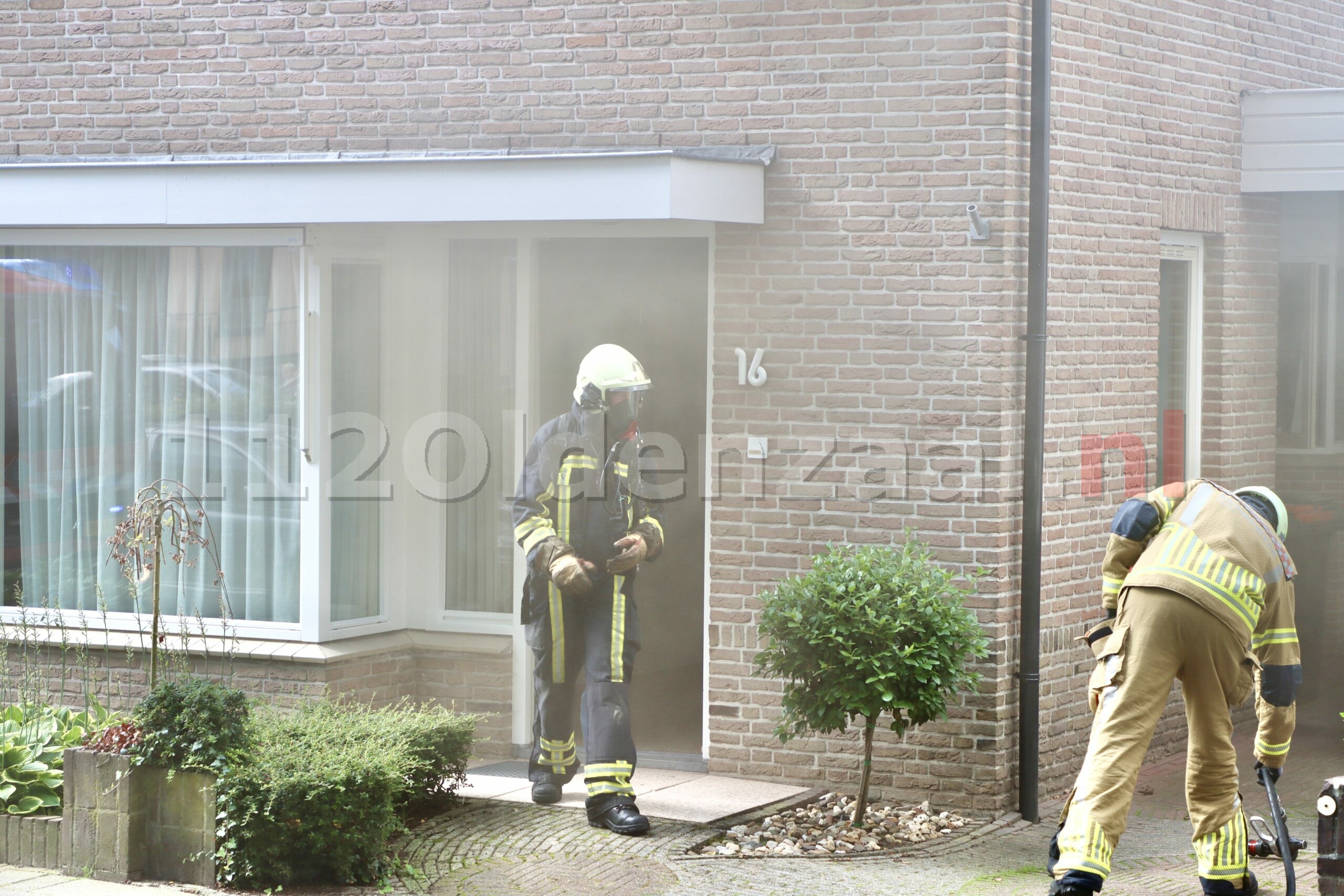 Brand in sauna achter woning in Oldenzaal