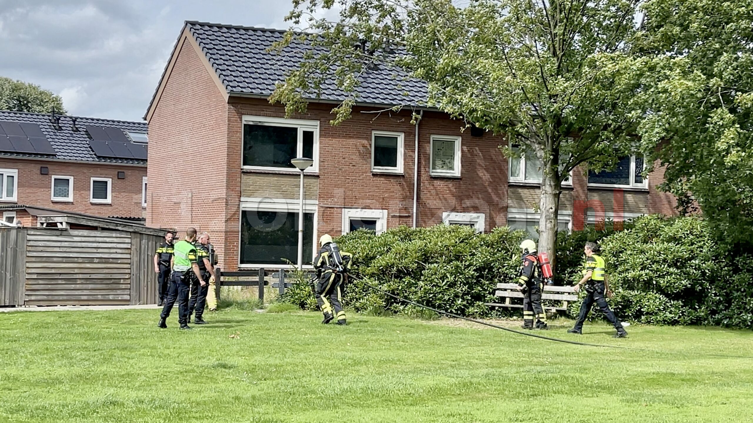 Woningbrand van Ostadestraat Oldenzaal