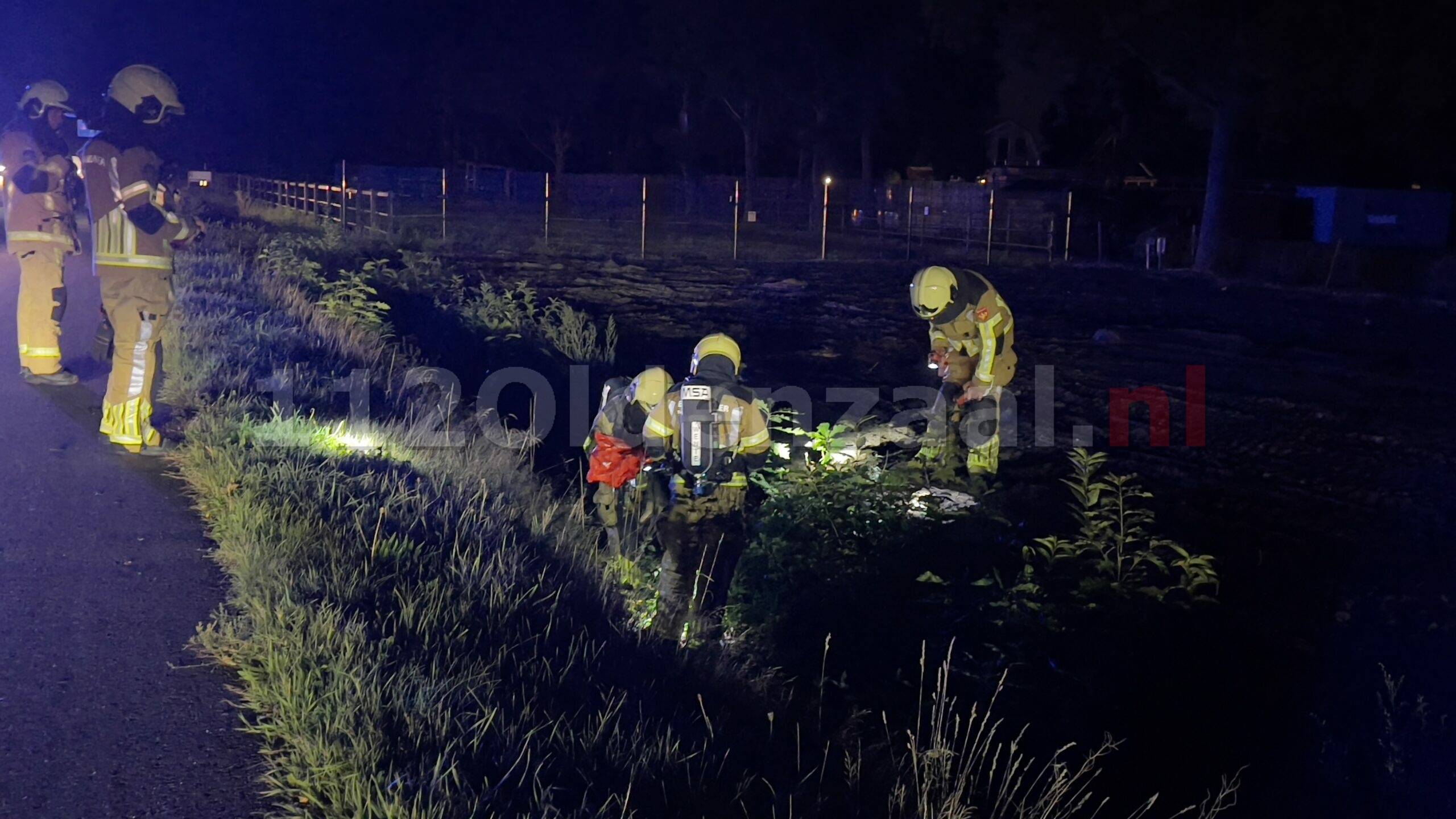 Brandweer rukt uit voor gaslekkage Hengelosestraat Oldenzaal