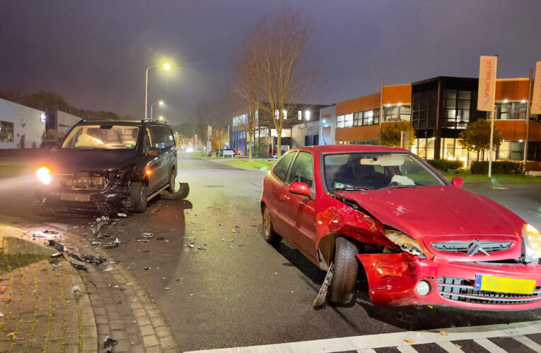 Opnieuw veel schade bij ongeval op kruispunt industrieterrein Oldenzaal