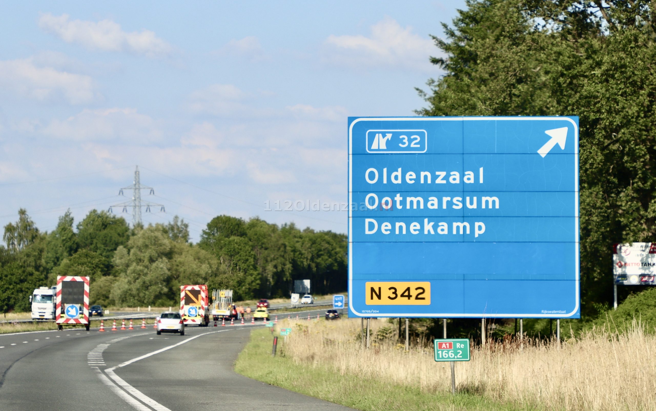 UPDATE: A1 richting Oldenzaal weer open