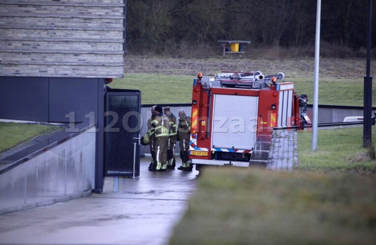 Brandweer rukt uit voor brand bij crematorium in Oldenzaal