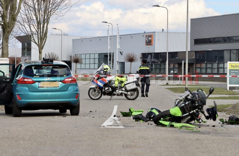 Motorrijder gewond bij ernstig ongeval in Oldenzaal