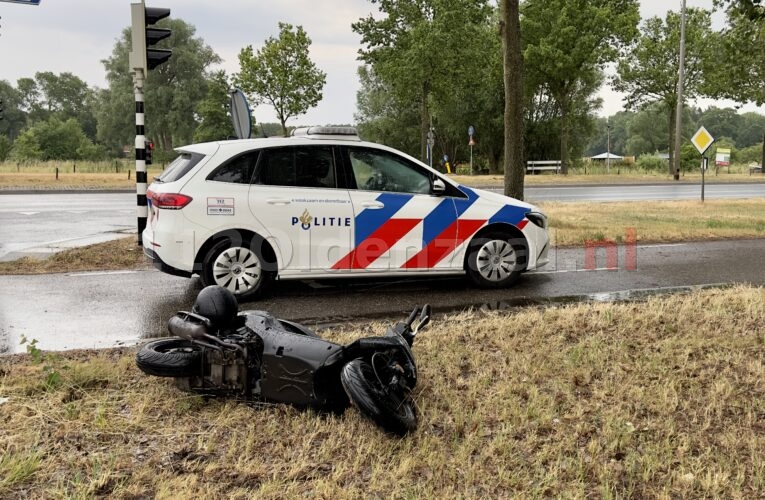 VIDEO: Polite ramt scooterrijder na achtervolging in Oldenzaal