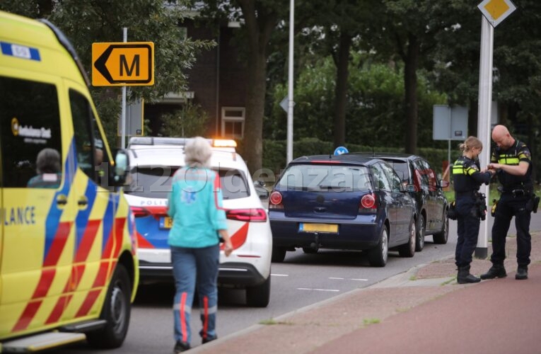 Gewonde bij kop-staartbotsing in Oldenzaal