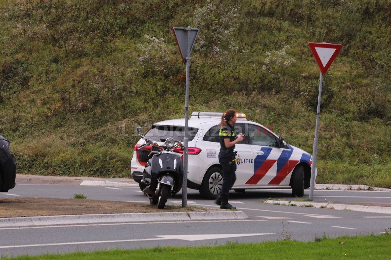 Ongeval tussen Scooterrijdster en automobilist in Oldenzaal