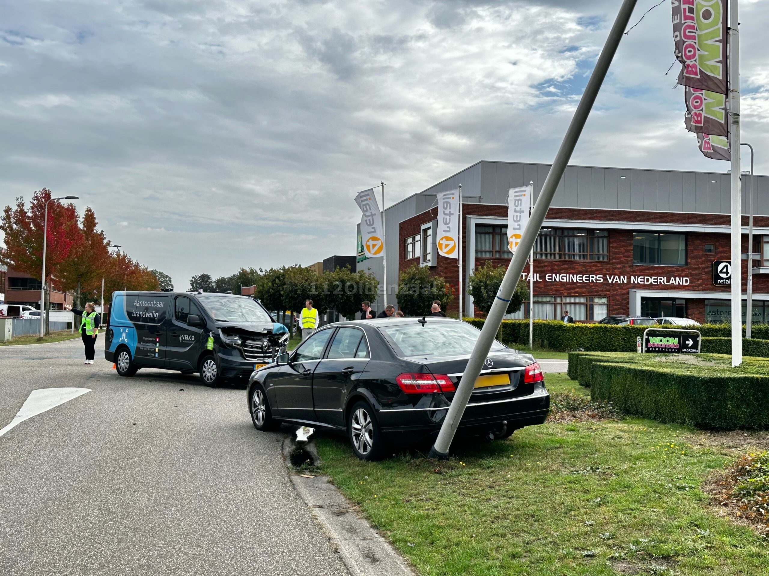 Forse schade bij ongeval op industrieterrein Oldenzaal