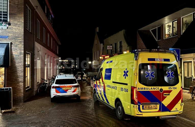 UPDATE: Gewonde bij melding woningoverval in centrum Oldenzaal