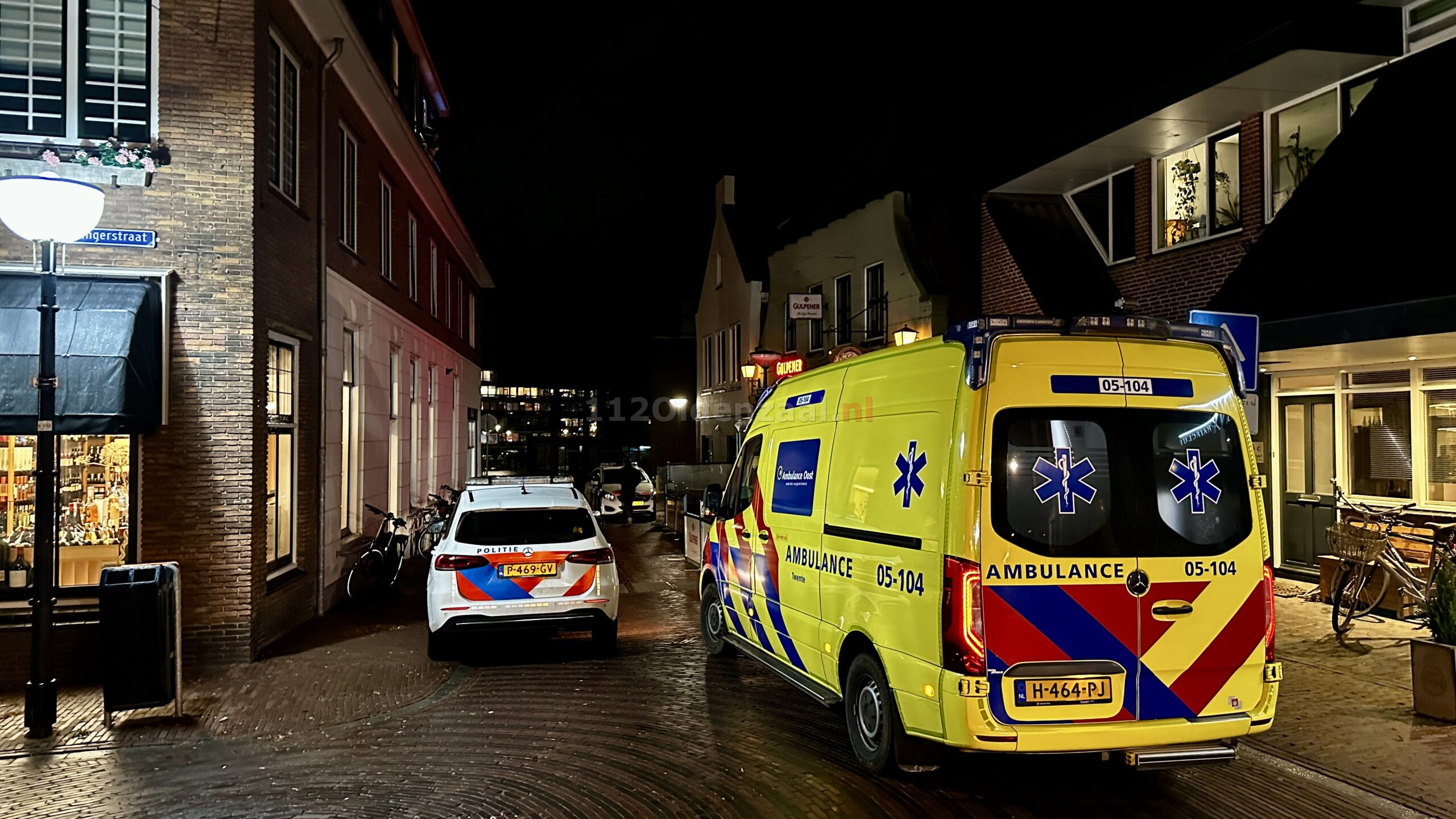 UPDATE: Gewonde bij melding woningoverval in centrum Oldenzaal