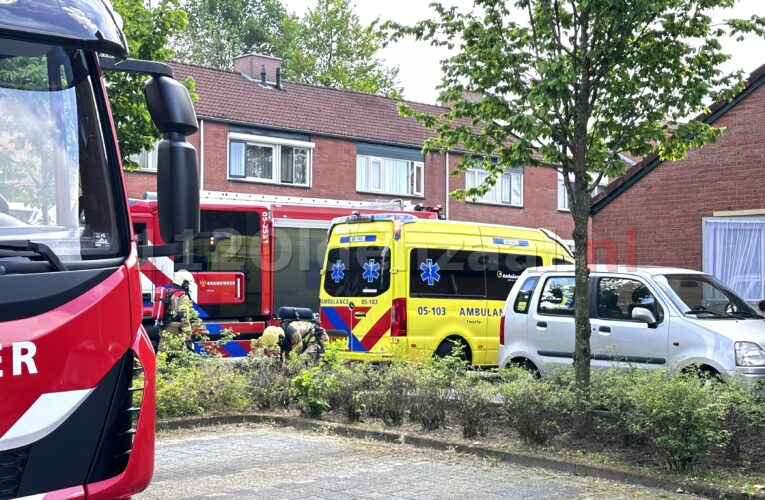 Gewonde bij woningbrand in Oldenzaal; thuiszorg voorkomt erger