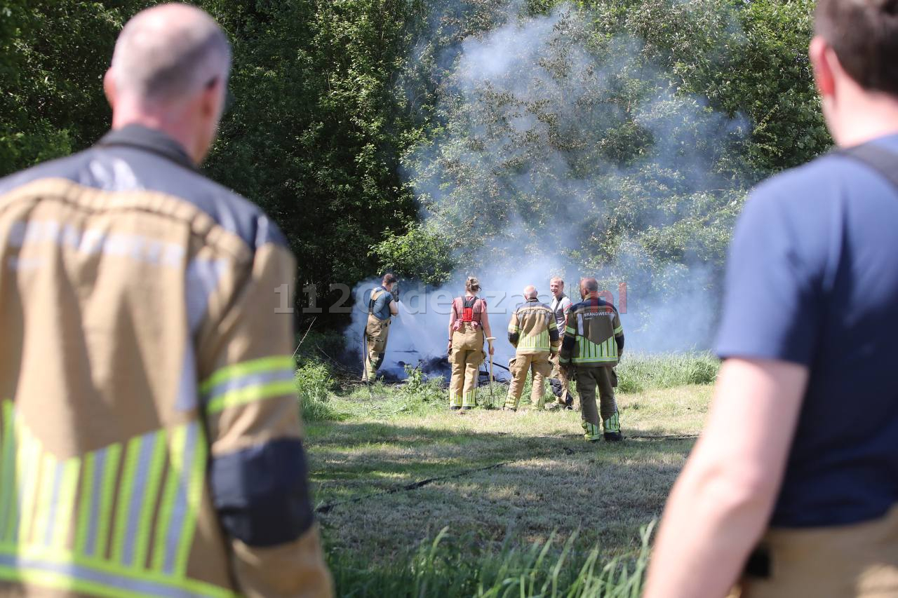 Brandweer rukt uit voor buitenbrand in Oldenzaal