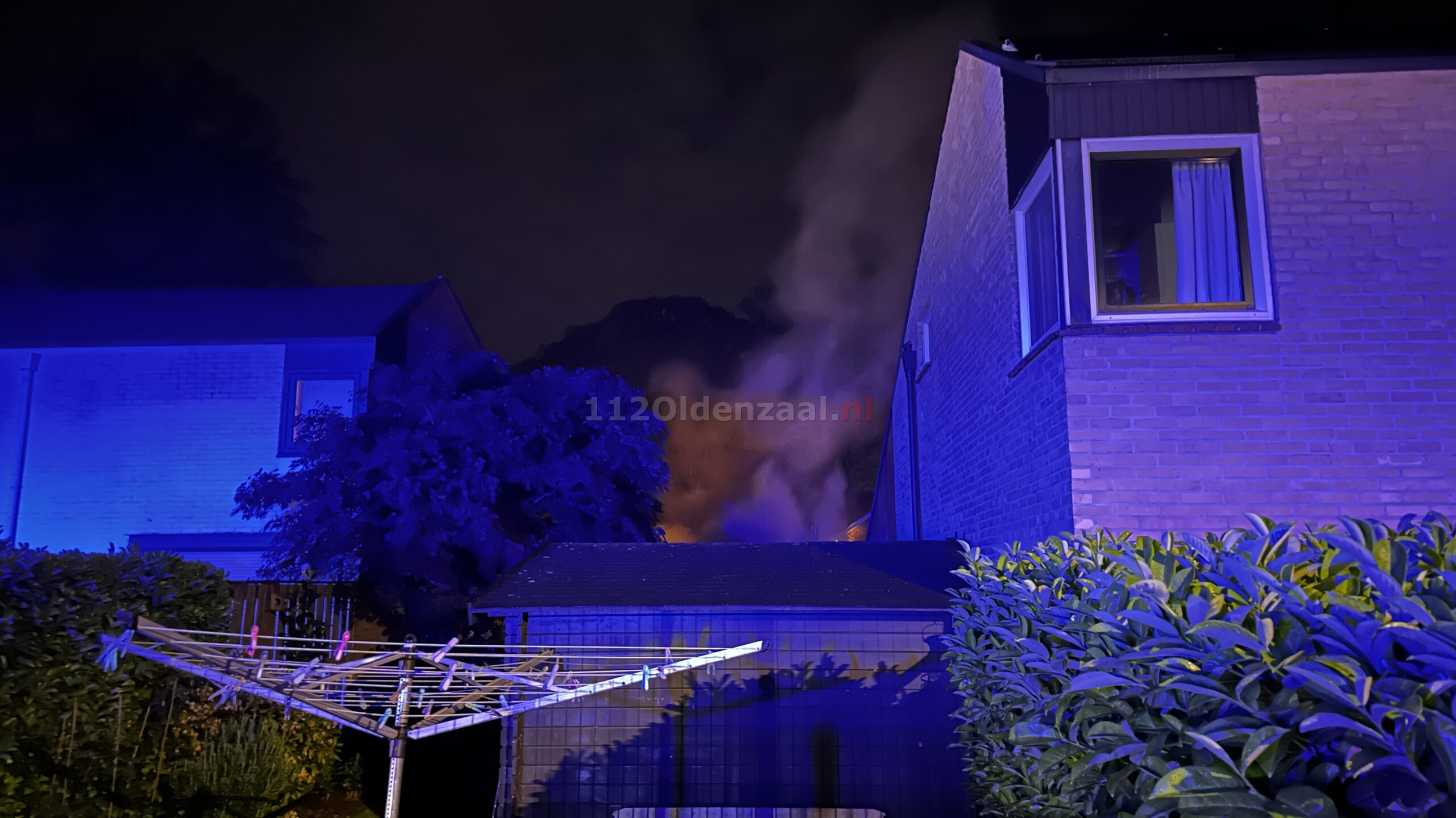 Sauna in Oldenzaal zwaar beschadigd na brand